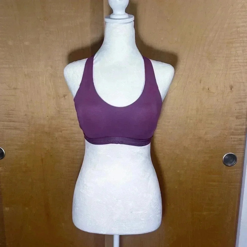 Lululemon Women's Purple Sports Bra